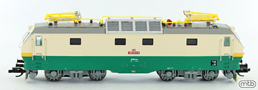 [Lokomotivy] &rarr;&nbsp;[Elektrick�]&nbsp;&rarr;&nbsp;[150/151]&nbsp;&rarr;&nbsp;CSD-150-011: elektrick� lokomotiva zelen�-slonov� kost s v�stra�n�m pruhem na �elech