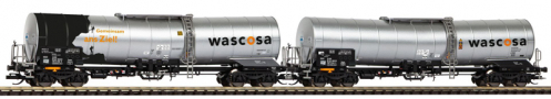 [Soupravy] &rarr;&nbsp;[N�kladn�]&nbsp;&rarr;&nbsp;72407: set dvou kotlov�ch voz� na p�epravu chemik�li� „wascosa“