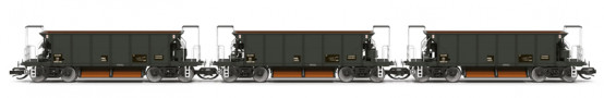 [Soupravy] &rarr;&nbsp;[Ostatn� - ostrovn�]&nbsp;&rarr;&nbsp;TT6067: set t�� n�kladn�ch samov�sypn�ch voz� Sealion v barv� olivov� zelen�